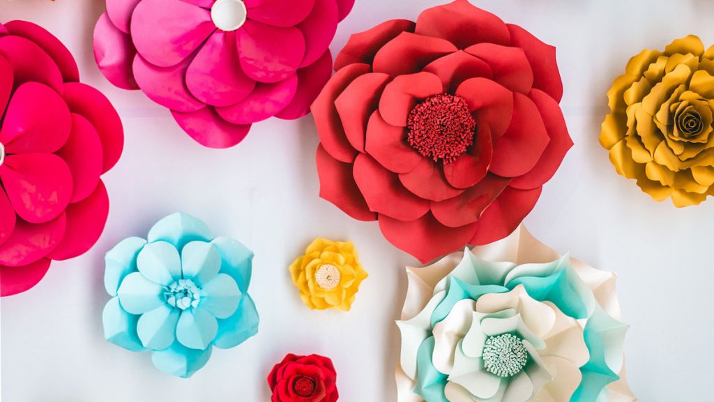 Paper bouquets